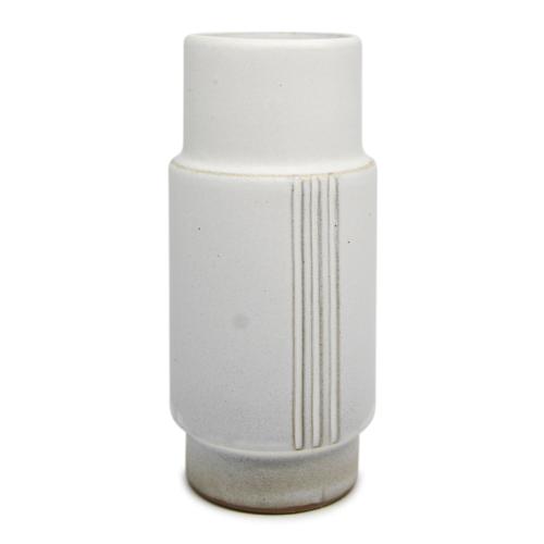 Lọ hoa Zen Trụ S2 - Men 0015 Sành
